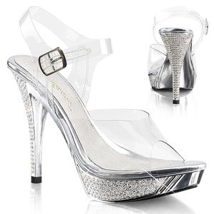 Fabulicious Clear Competition Heels